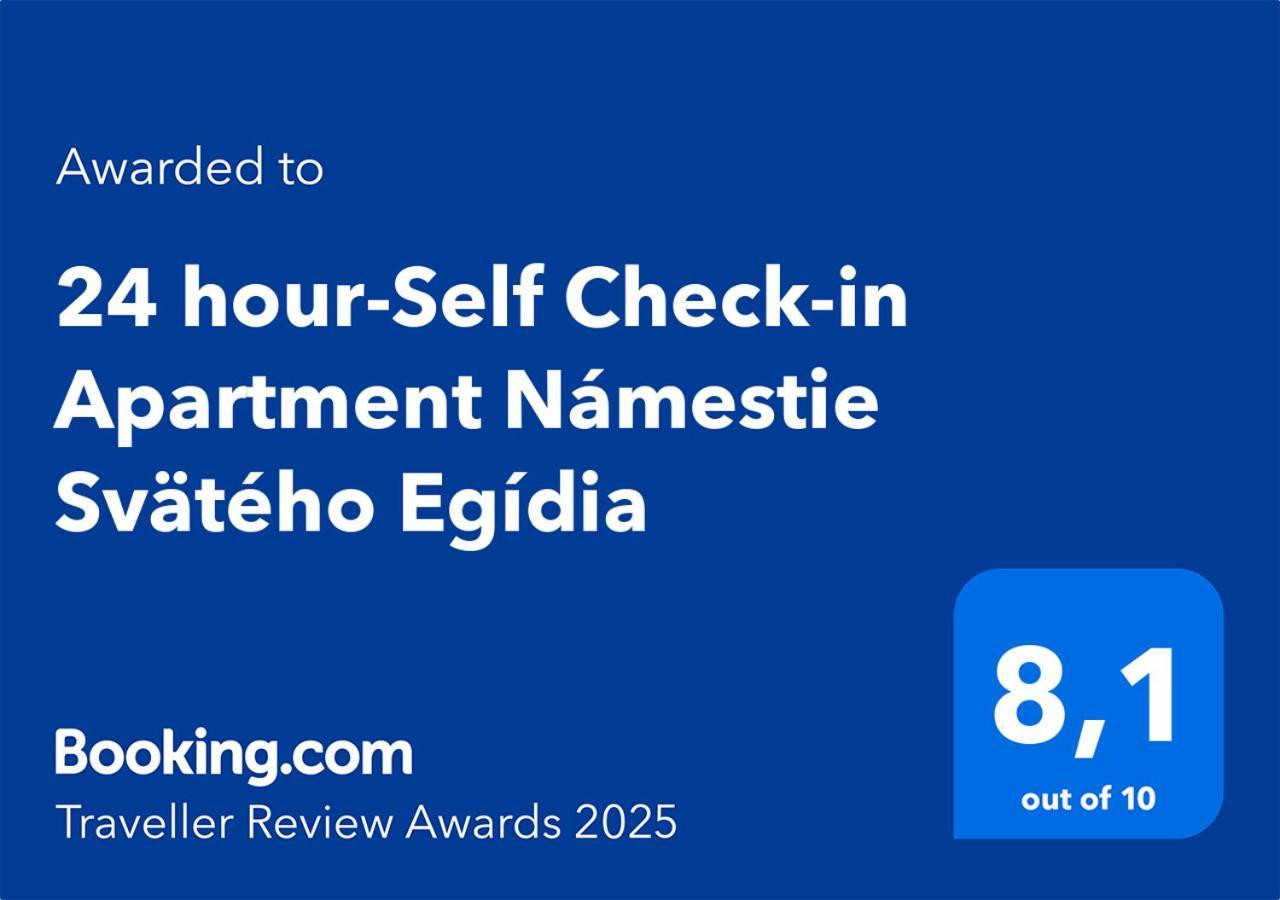 24 Hour-Self Check-In Apartment Namestie Svaeteho Egidia Poprad Exteriör bild